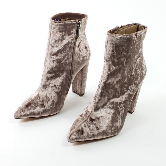 Jessica Simpson Teddi Dress Booties Mauve - Picture 4 of 8